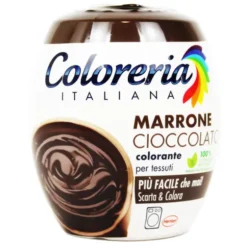COLORERIA ITALIANA MARRONE CIOCCOLATO COLORANTE PER TESSUTI