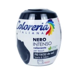 COLORERIA ITALIANA NERO INTENSO COLORANTE PER TESSUTI