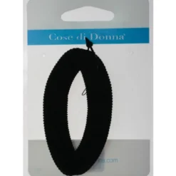 COSE DI DONNA ELASTICO NERO PER CAPELLI
