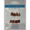 COSE DI DONNA PINZA MICRO MARRONE PER CAPELLI 8 PEZZI