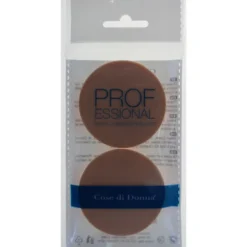 COSE DI DONNA SPUGNA MAKE UP ROTONDA IN LATTICE 2 PEZZI