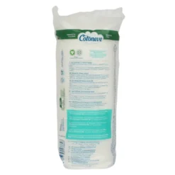 COTONEVE 60 DISCHETTI MAXI OVALI LEVATRUCCO COTONE BIOLOGICO 100% CON ALOE & VITAMINA B5