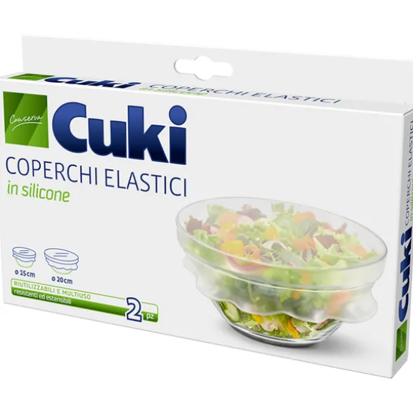 CUKI 2 COPERCHI ELASTICI IN SILICONE DIAMETRO CM 15 / CM 20