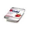 CUKI VASCHETTE ALLUMINIO CON COPERCHI (R90) PER 6 PORZIONI - 2 PEZZI - LT 2,3 (CM 28.7X22.7X4.3)