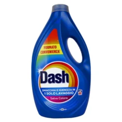 DASH DETERSIVO LIQUIDO BUCATO LAVATRICE SALVA COLORE 60 LAVAGGI