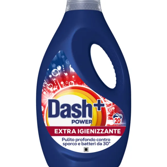 DASH POWER DETERSIVO LIQUIDO BUCATO LAVATRICE EXTRA IGIENIZZANTE 20 LAVAGGI