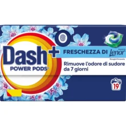 DASH POWER ECODOSI RISVEGLIO PRIMAVERILE DETERSIVO BUCATO LAVATRICE 19 PODS