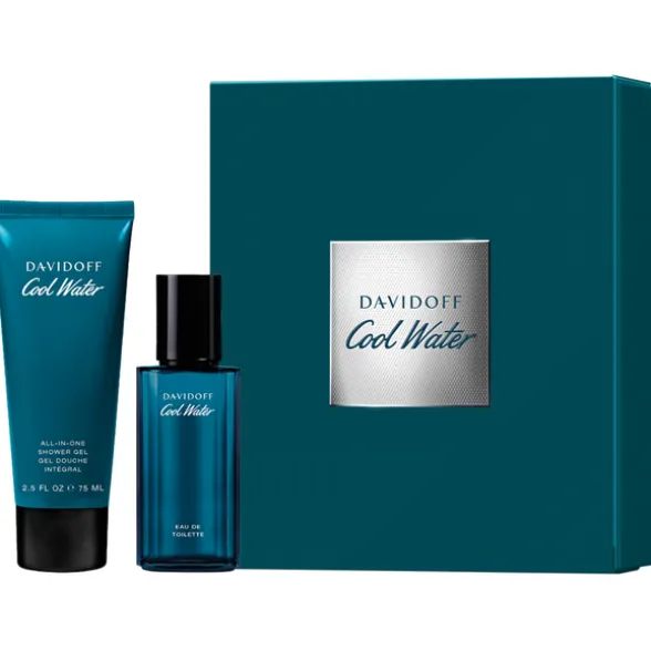 DAVIDOFF COOL WATER COFANETTO UOMO EDT 40 ML + SHOWER GEL 75 ML