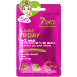 7 DAYS MASCHERA VISO IN TESSUTO BLAZING FRIDAY28 GR.