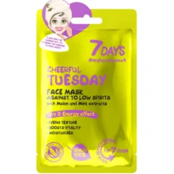 7 DAYS MASCHERA VISO IN TESSUTO CHEERFUL TUESDAY 28 GR.