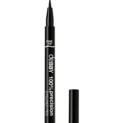 DEBBY EYELINER PENNA 100% PRECISION FINE NERO