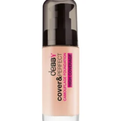 DEBBY FONDOTINTA FLUIDO COVER&PERFECT N.01 NUDE ROSE