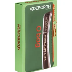 DEBORAH CONFEZIONE ASTUCCIO GOMMATO SIZE 16x18 VERDE/ARANCIO + MASCARA CITY LIFT VOLUME MARRONE