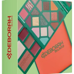 DEBORAH CONFEZIONE MAKE UP PALETE MEDIUM WARM: 20 OMBRETTI, 3 BLUSH IN POLVERE+TERRA+ILLUMINANTE, 4 ROSSETTI