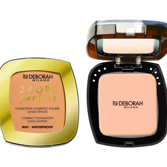 DEBORAH FONDOTINTA COMPATTO 24H PERFECT N.03 TRUE BEIGE