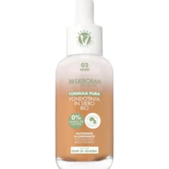 DEBORAH FORMULA PURA FONDOTINTA IN SIERO BIO N. 02 NUDE