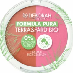 DEBORAH FORMULA PURA TERRA e BLUSH 2in1 BIO N.02 PEARLY LIGHT