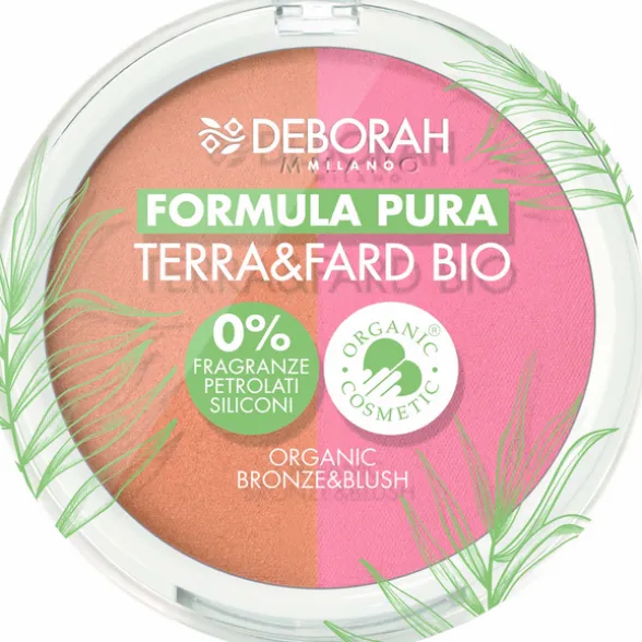 DEBORAH FORMULA PURA TERRA e BLUSH 2in1 BIO N.01 LIGHT