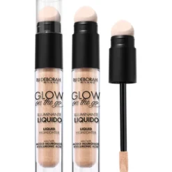 DEBORAH GLOW ON THE GO ILLUMINANTE LIQUIDO 01 PINK GOLD