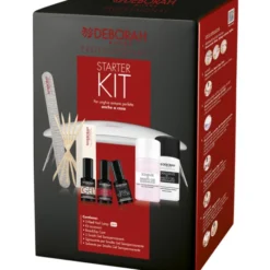 DEBORAH KIT SMALTO SEMIPERMANENTE PRO GEL. LIMA, BUFFER, 6 BASTONCINI CUTICOLE