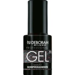 DEBORAH PRO GEL SMALTO SEMIPERMANENTE GLITTER N.41 BLACK DISCO