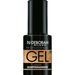 DEBORAH PRO GEL SMALTO SEMIPERMANENTE GLITTER N.39 PURE GOLD