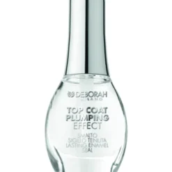 DEBORAH SMALTO GEL EFFECT N.00 TRASPARENTE TOP COAT PLUMPING EFFECT