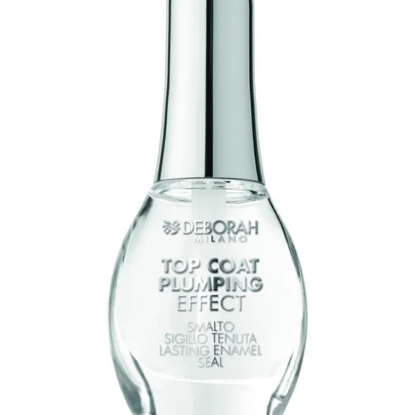 DEBORAH SMALTO GEL EFFECT N.00 TRASPARENTE TOP COAT PLUMPING EFFECT