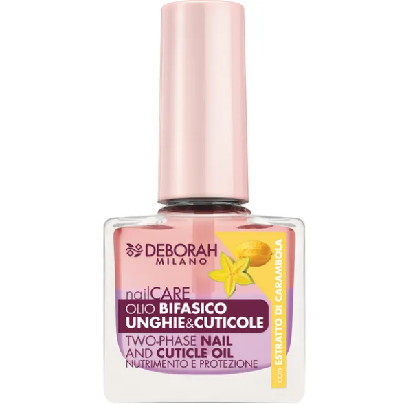 DEBORAH SMALTO OLIO BIFASICO UNGHIE E CUTICOLE NUTRIMENTO E PROTEZIONE