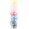DEFILE' ACCESSORI PER CAPELLI ELASTICO CONFEZIONE 36 PEZZI COLORATI