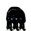 DEFILE' ACCESSORI PER CAPELLI PINZA PLASTICA STRASS COLORE NERO
