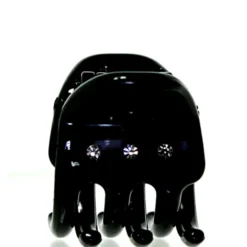 DEFILE' ACCESSORI PER CAPELLI PINZA PLASTICA STRASS COLORE NERO