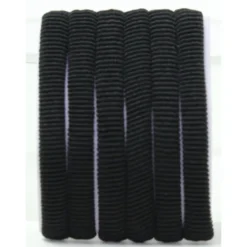DEFILE' ACCESSORI PER CAPELLI ELASTICO CONFEZIONE 6 PEZZI COLORE NERO
