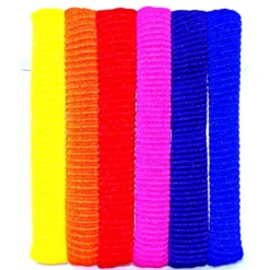 DEFILE' ACCESSORI PER CAPELLI ELASTICO CONFEZIONE 6 PEZZI COLORI BRILLANTI