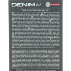 DENIM AFTER SHAVE 100 ML.MUSK DOPOBARBA