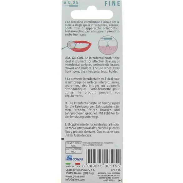DENTONET SCOVOLINI MANUALI FINI 7 PZ.