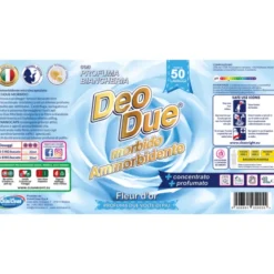DEO DUE AMMORBIDENTE MORBIDO FLEUR D'OR 1 LITRO PROFUMA BIANCHERIA FINO A 50 LAVAGGI