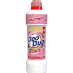 DEO DUE DETERSIVO LIQUIDO BUCATO LAVATRICE FIORI ROSA 40 LAVAGGI