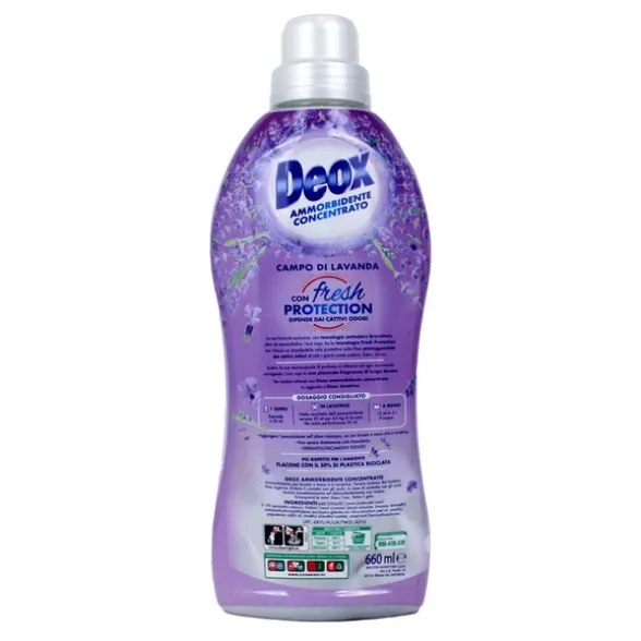 DEOX AMMORBIDENTE CONCENTRATO CAMPO DI LAVANDA 33 LAVAGGI 660 ML
