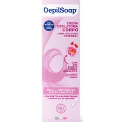 DEPILSOAP CREMA DEPILATORIA PER CORPO CON SPATOLA PELLI SENSIBILI TUBO 150 ML