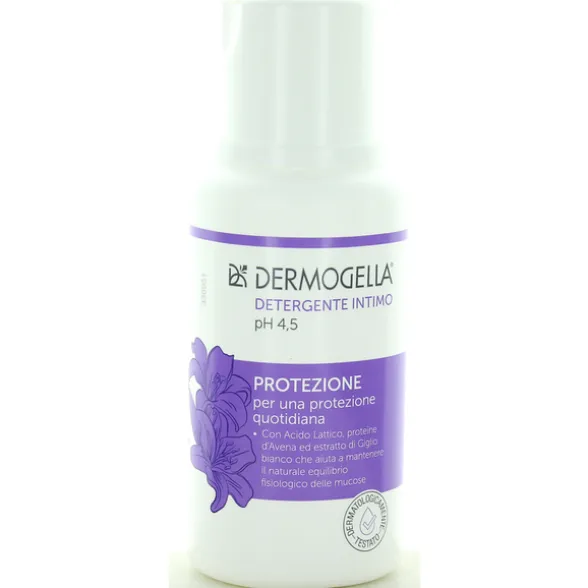 DERMOGELLA DETERGENTE INTIMO PH 4,5 CON ACIDO LATTICO 200 ML