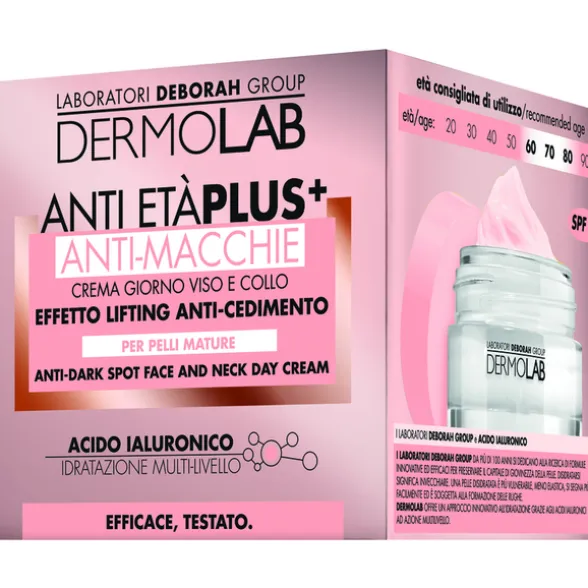 DERMOLAB ANTI ETA' PLUS CREMA GIORNO ANTI MACCHIE VISO E COLLO PELLI MATURE 50 ML