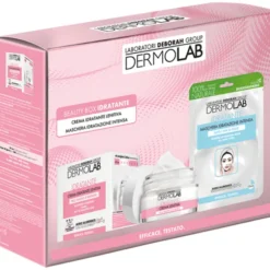 DERMOLAB CONFEZIONE CREMA IDRATANTE LENITIVA 50 ML + MASCHERA IDRATAZIONE INTENSA