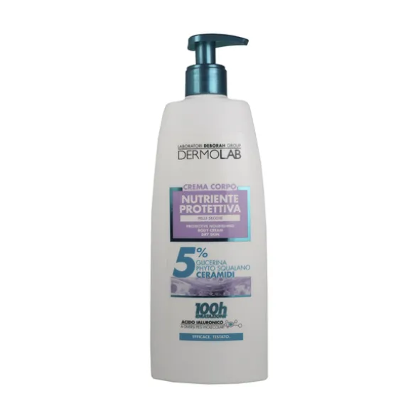 DERMOLAB CORPO CREMA NUTRIENTE PROTETTIVA CON BURRO DI AVOCADO PELLI SECCHE FLACONE 400 ML