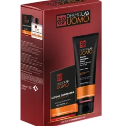 DERMOLAB UOMO CONFEZIONE DOCCIASHAMPOO ORIGINAL 250 ML + LOZIONE DOPOBARBA ORIGINAL 100 ML