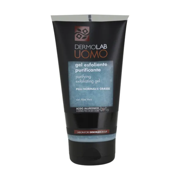 DERMOLAB UOMO GEL ESFOLIANTE PURIFICANTE PELLI NORMALI E GRASSE 150 ML