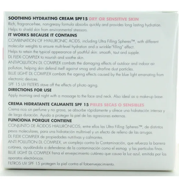 DERMOLAB VISO CREMA IDRATANTE LENITIVA 50 ML.