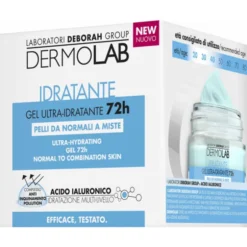 DERMOLAB VISO GEL ULTRA-IDRATANTE 72H PELLI DA NORMALI A MISTE 50 ML