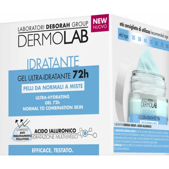 DERMOLAB VISO GEL ULTRA-IDRATANTE 72H PELLI DA NORMALI A MISTE 50 ML