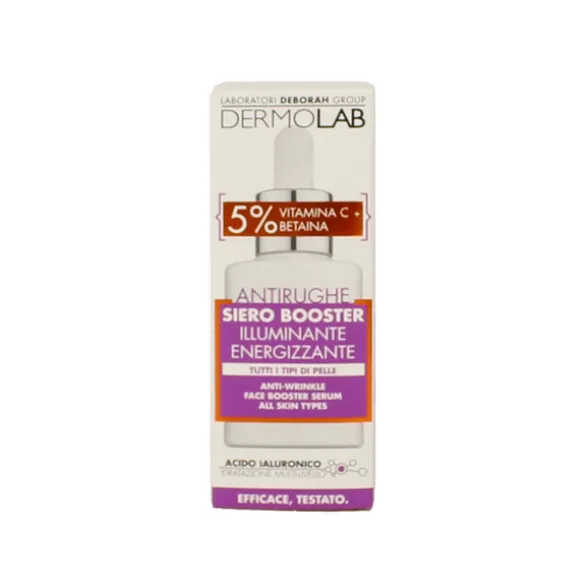 DERMOLAB VISO SIERO BOOSTER ANTIRUGHE ILLUMINANTE ENERGIZZANTE 30 ML